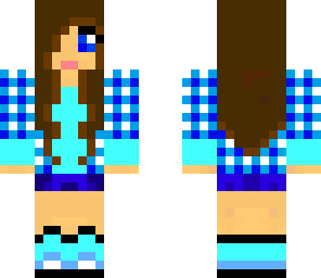 country blue girl