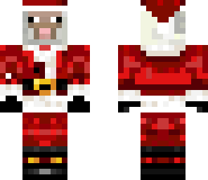 sheep santa