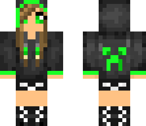 creeper girl green v3