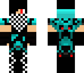 bandana man cyan