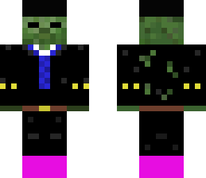 complete zombie in tux