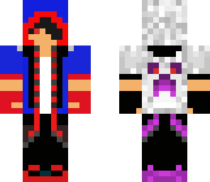 red cool guy with black hair