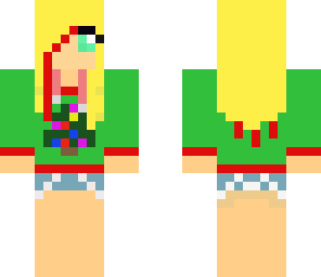 my perrrrfect minecraft skin for christmas