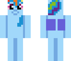 rainbow dash with wings