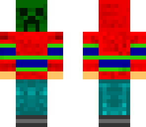 creeper girl and boy
