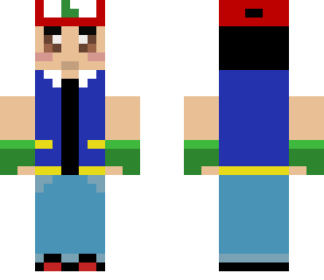 ash ketchum no backpack
