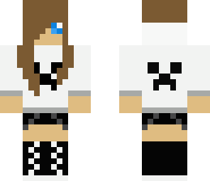 creeper hoodie girl