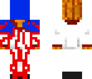 bloody blue face