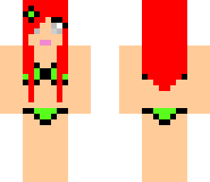 green bikini