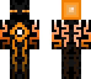 orange enderman