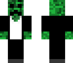 creeper in a tuxedo