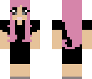 girl in pink dress