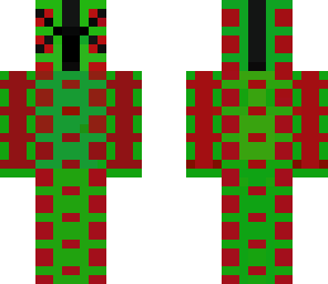 green-red man