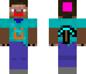 miner with gauntlets
