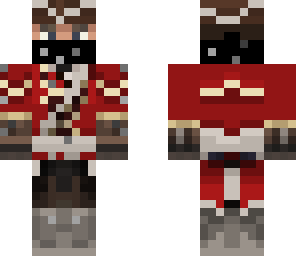 snowy redcoat