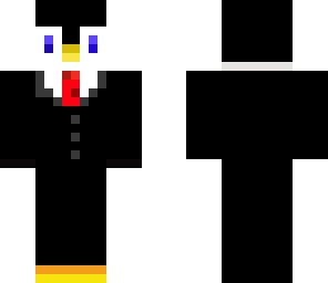 penguin in a suit