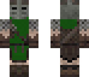 skyrim guard green