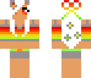 rainbow girl