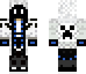 neon blue skin