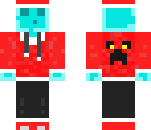 cyan slime - christmas edition