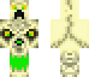 green skeleton