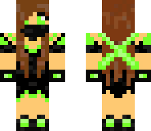 girl ninja esmeralda
