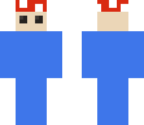 mario mushroom blue