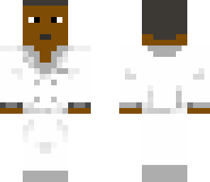 black jesus in a white suit