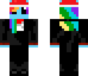 rainbow santa