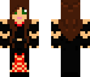 woman in a dress