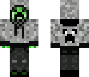 creeper with hoodie