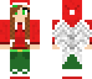 christmas wings with hood