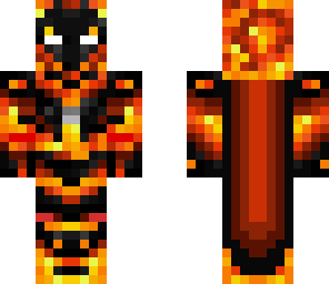 herobrine lava man