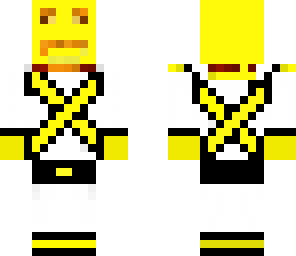 black and yellow epic face