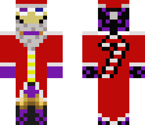 cristmas purpleman