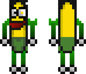 corn boy with hair