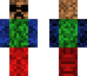 bad camouflage as creeper