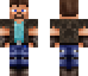 minecraft experienced steve