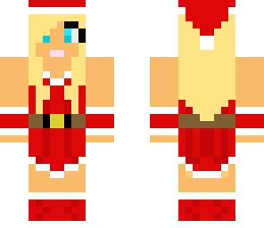 cute santa girl