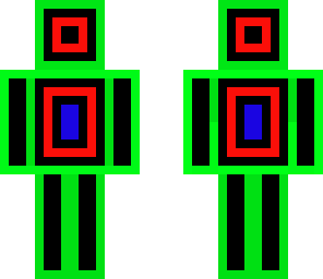 neon man