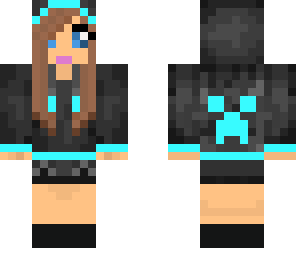 creeper hoodie for girls 
