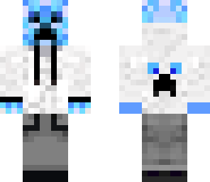 blue creeper in hoodie-greatly improved