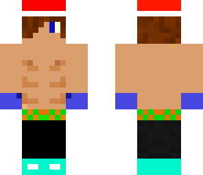 santa with abs