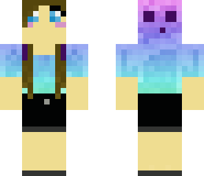 slime hoddie girl