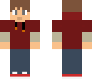 red hoodie guy colored