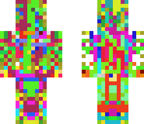 bright colors skin