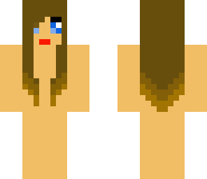 brown haired girl template