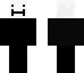 slenderman with headphones