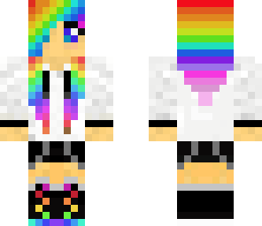 rainbow girl-finished
