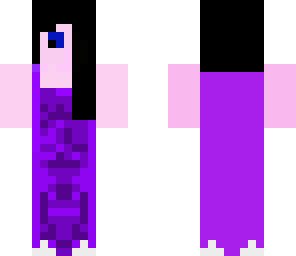 purple dress